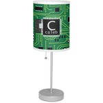 Circuit Board Lamp with Drum Shade (Personalized)