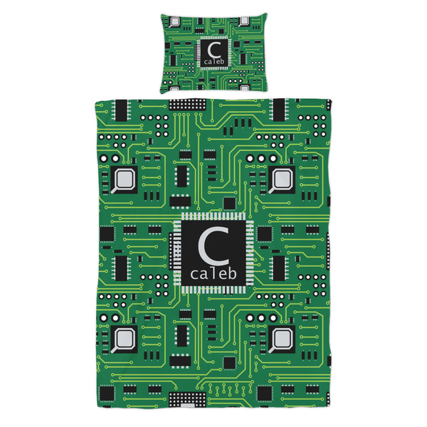 Circuit Board Duvet Cover Set - Twin - Alt Approval