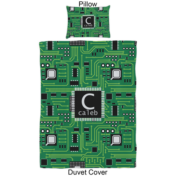 Circuit Board Duvet Cover Set - Twin - Approval