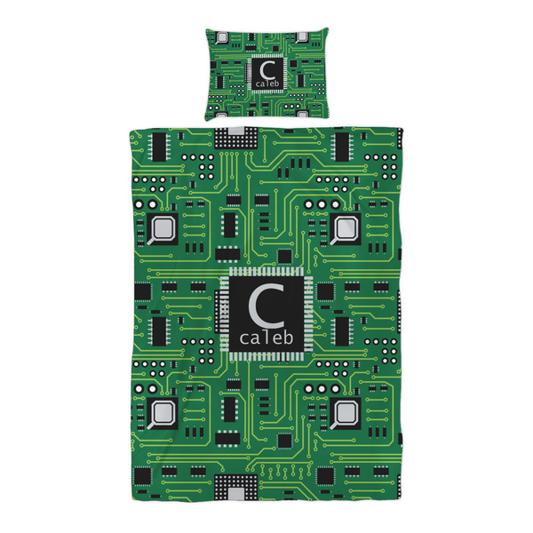 Circuit Board Duvet Cover Set - Twin XL - Alt Approval