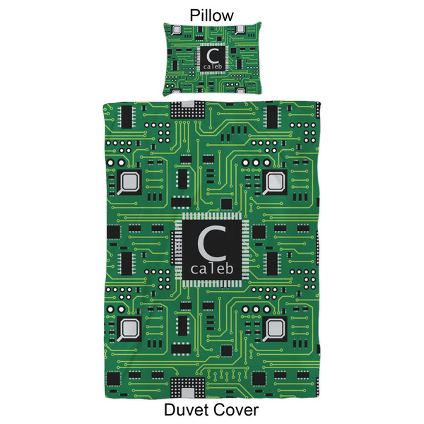 Circuit Board Duvet Cover Set - Twin XL - Approval