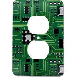 Circuit Board Electric Outlet Plate (Personalized)