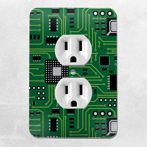Circuit Board Electric Outlet Plate - LIFESTYLE
