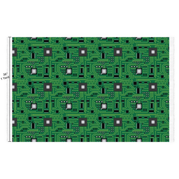 Circuit Board Fabric Full Yard