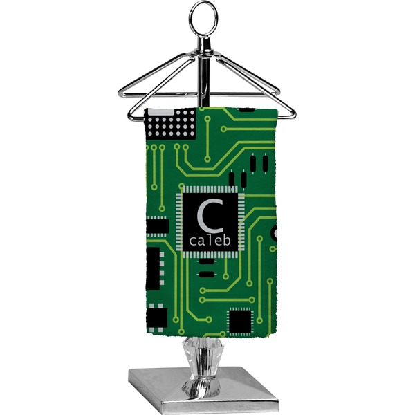 Custom Circuit Board Finger Tip Towel - Full Print (Personalized)