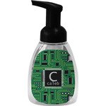 Circuit Board Foam Soap Bottle - Black (Personalized)