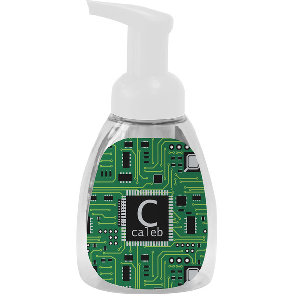 Custom Circuit Board Foam Soap Bottle - White (Personalized)