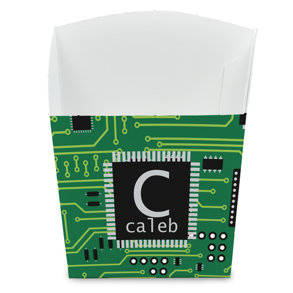 Custom Circuit Board French Fry Favor Boxes (Personalized)