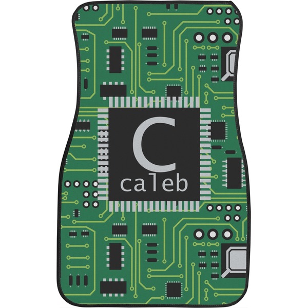 Circuit Board Custom Car Floor Mats (Front Seat)