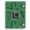 Circuit Board Garden Flags - Large - Double Sided - BACK