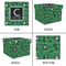 Circuit Board Gift Boxes with Lid - Canvas Wrapped - XX-Large - Approval