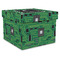 Circuit Board Gift Boxes with Lid - Canvas Wrapped - XX-Large - Front/Main