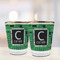 Circuit Board Glass Shot Glass - with gold rim - LIFESTYLE