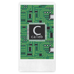 Circuit Board Guest Paper Towels - Full Color (Personalized)