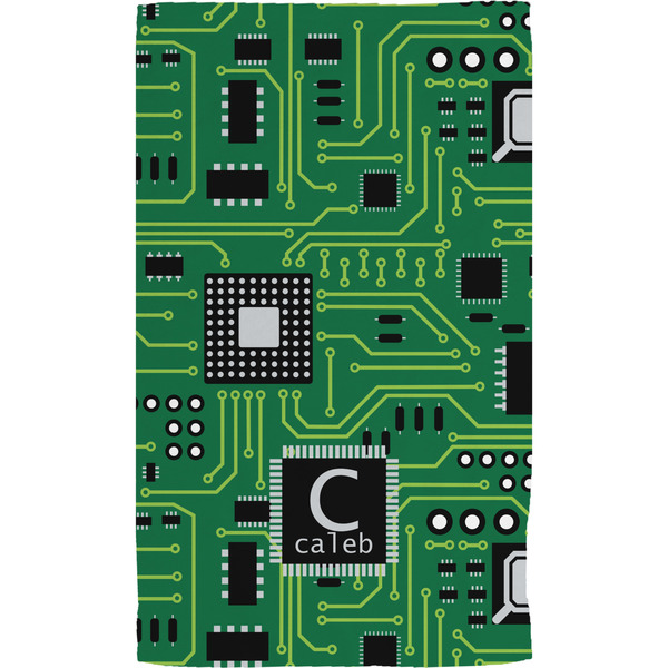 Circuit Board Hand Towel (Personalized)