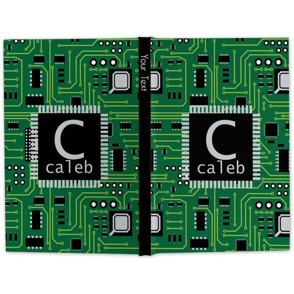 Circuit Board Hard Cover Journal - Apvl