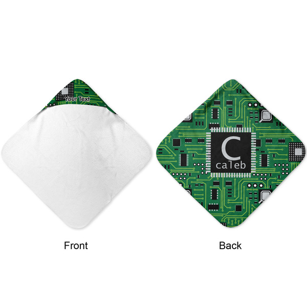 Circuit Board Hooded Baby Towel- Approval