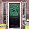 Circuit Board House Flags - Double Sided - (Over the door) LIFESTYLE
