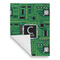 Circuit Board House Flags - Single Sided - FRONT FOLDED