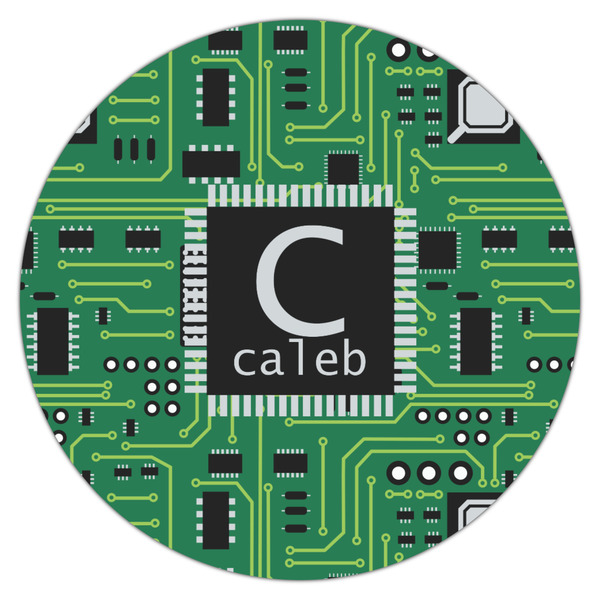 Circuit Board Icing Circle - Large - Single