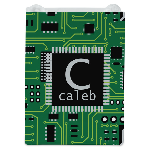 Circuit Board Jewelry Gift Bag - Gloss - Front