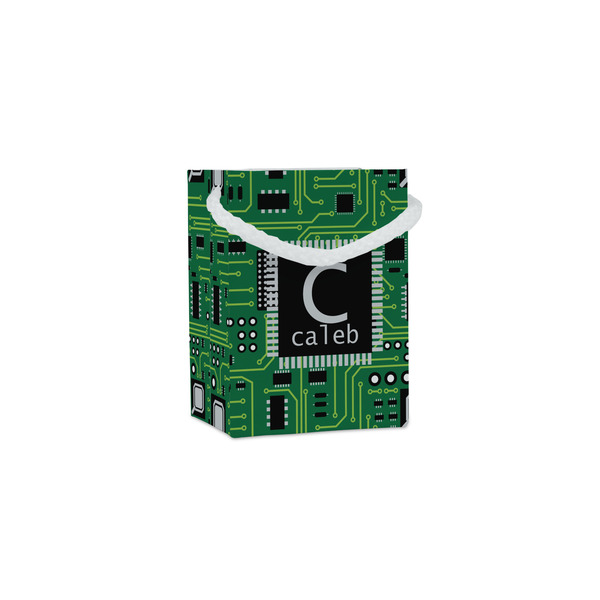 Custom Circuit Board Jewelry Gift Bags - Gloss (Personalized)