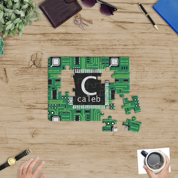Circuit Board Jigsaw Puzzle 30 Piece - In Context