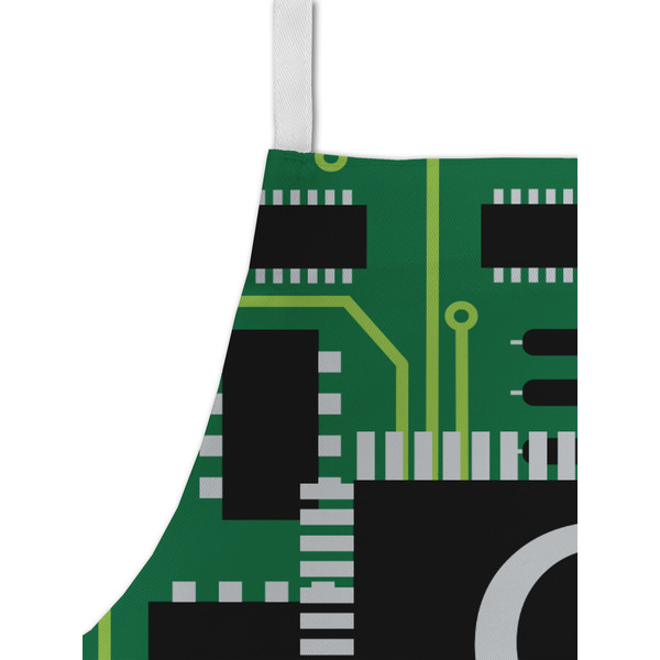 Circuit Board Kid's Aprons - Detail