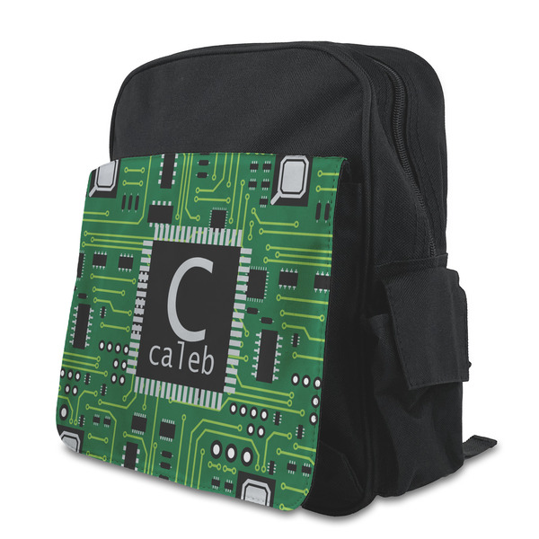 Custom Circuit Board Preschool Backpack (Personalized)