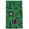 Circuit Board Kitchen Towel - Poly Cotton - Full Front