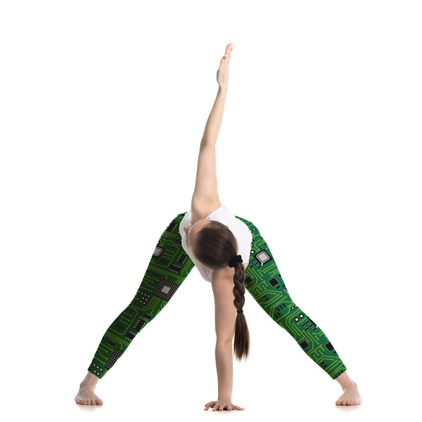 Circuit Board Ladies Leggings - LIFESTYLE
