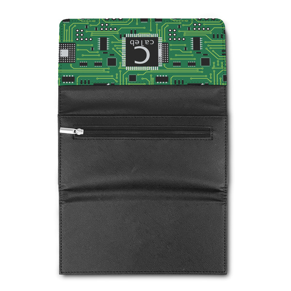 Circuit Board Ladies Wallet (Open)
