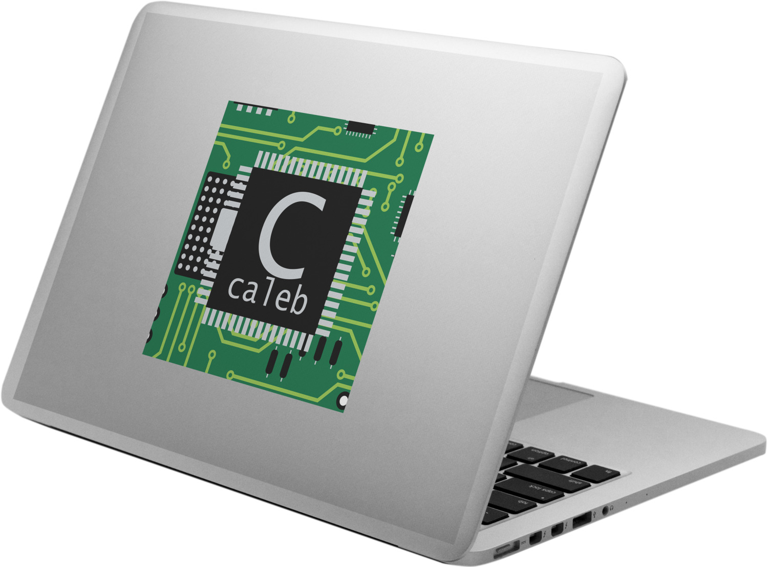 Custom Circuit Board Laptop Decal (Personalized) | YouCustomizeIt