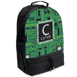 Circuit Board Backpacks - Black (Personalized)