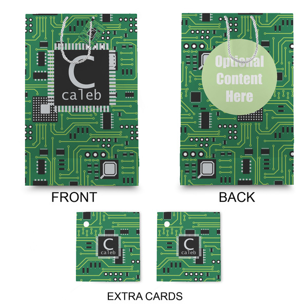 Circuit Board Large Gift Bag - Approval
