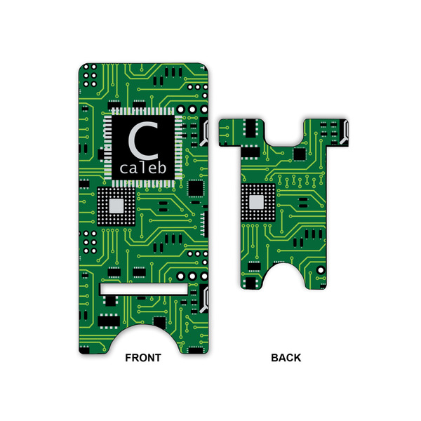 Circuit Board Large Phone Stand - Front & Back