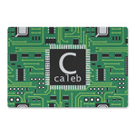 Circuit Board Large Rectangle Car Magnet (Personalized)