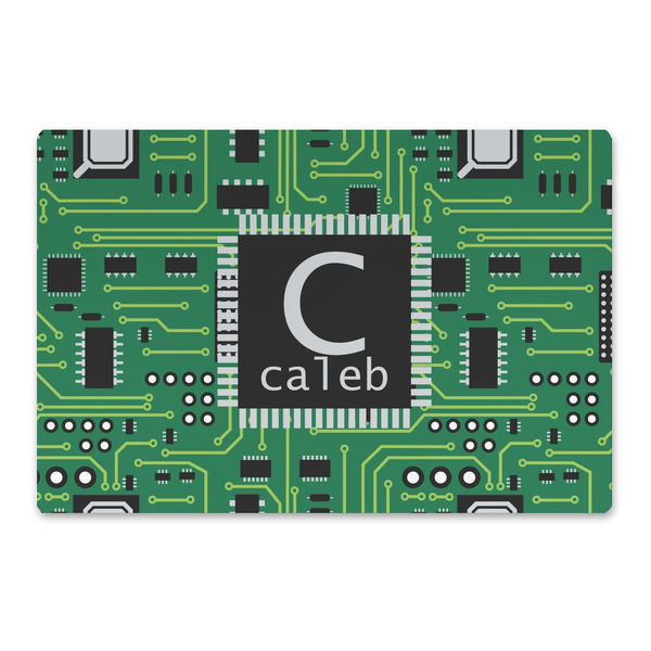 Custom Circuit Board Large Rectangle Car Magnet (Personalized)