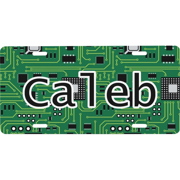 Custom Circuit Board Front License Plate (Personalized)