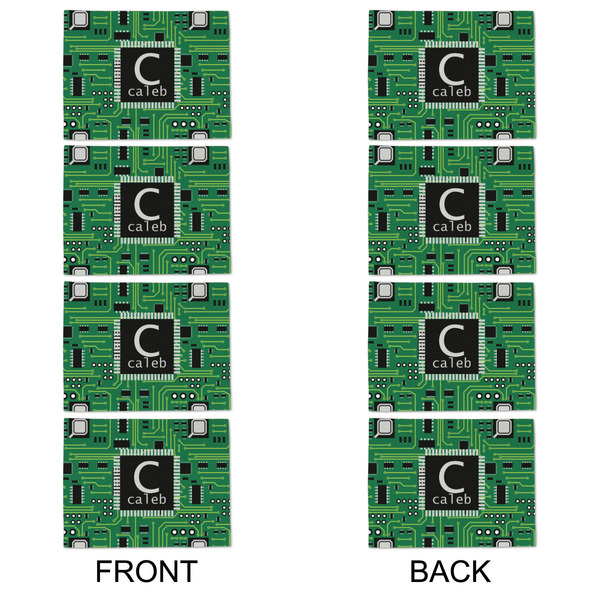 Circuit Board Linen Placemat - APPROVAL Set of 4 (double sided)