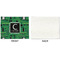 Circuit Board Linen Placemat - APPROVAL Single (single sided)