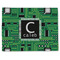 Circuit Board Linen Placemat - Front