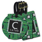 Circuit Board Plastic Luggage Tag (Personalized)