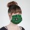 Circuit Board Mask - Quarter View on Girl