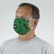 Circuit Board Mask - Quarter View on Guy