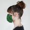Circuit Board Mask - Side View on Girl