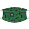 Circuit Board Cloth Face Mask (T-Shirt Fabric)