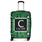 Circuit Board Suitcase - 24" Medium - Checked (Personalized)