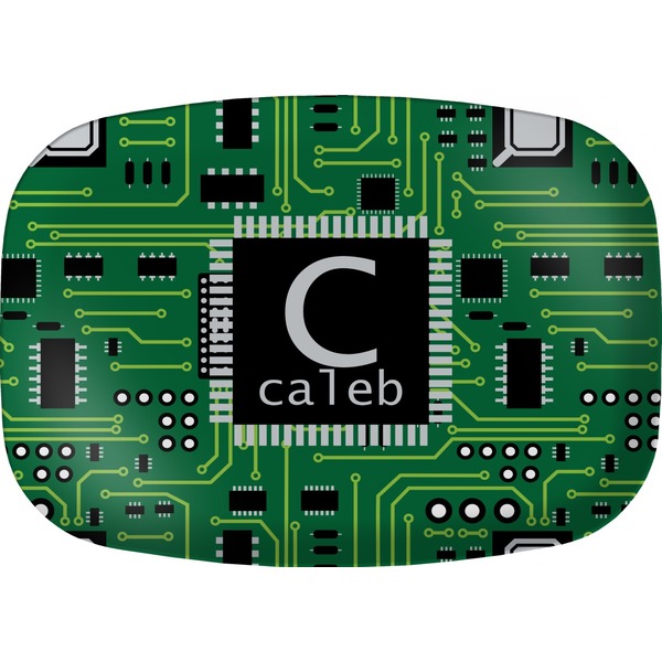 Custom Circuit Board Melamine Platter (Personalized)