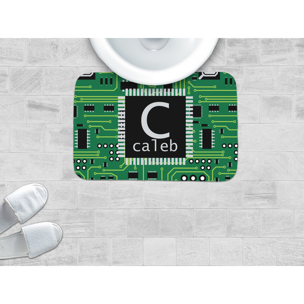 Circuit Board Memory Foam Bath Mat - LIFESTYLE